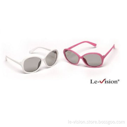 Anaglyph 3D Video Glasses for Passive Cinema and Mini Home Theater
